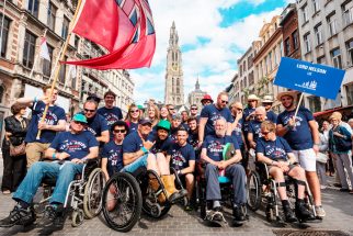 Antwerp Lord Nelson Crew Parade