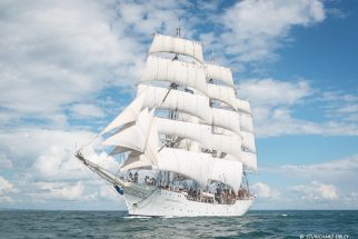 the Tall ships races 2016 race one Christian Radich