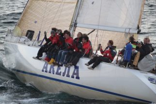 Akela at the start of Race 2 from Novorossiysk to Sochi