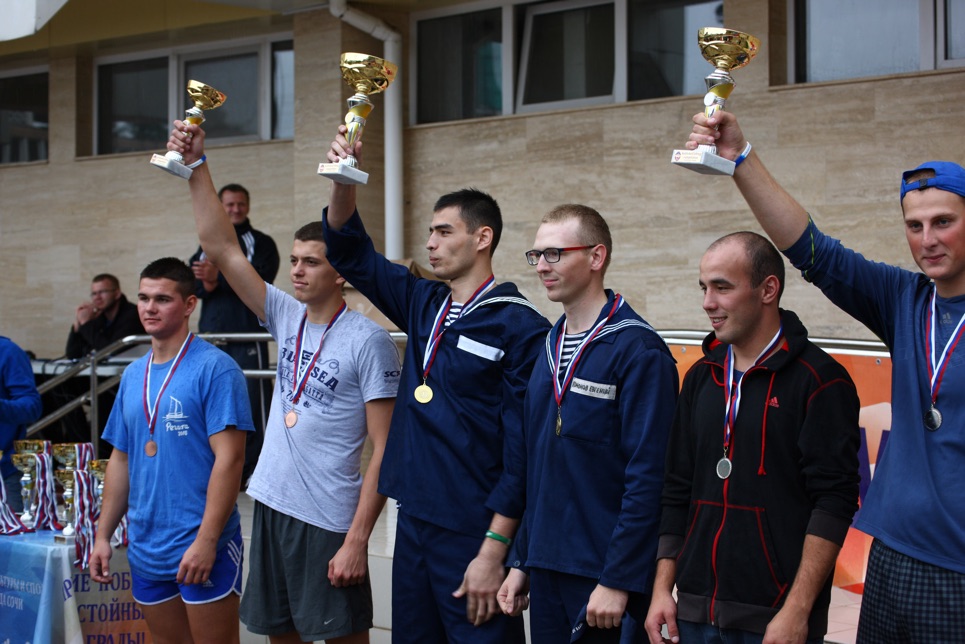 Winners of the inter-ship sports competitions