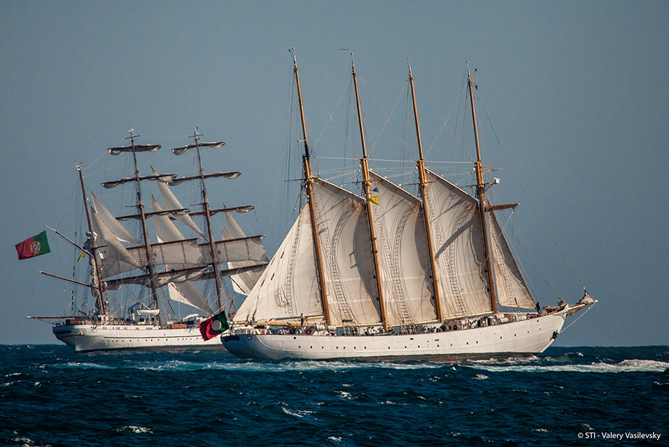Blue Clipper Sagres Tall Ships Lisbon
