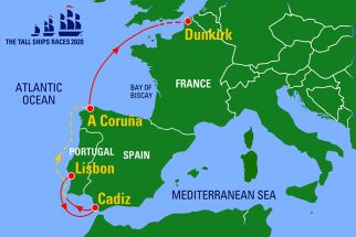 The Tall Ships Races 2020 Route Map