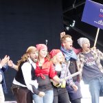 tesia crew on stage in halmstad tall ships races 2017