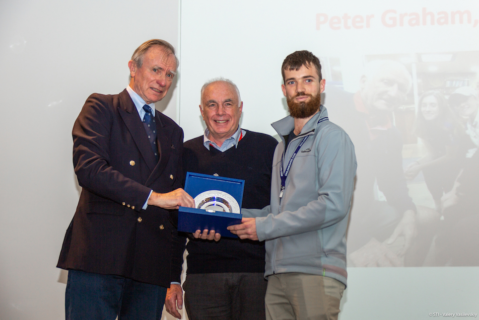 Sail Training Volunteer of the Year - Peter Graham (Australia) (Collected by Steve Moss and Koby Cooke)